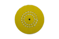 Круг муслиновый CROWN желтый d-60 мм, 50 слоев